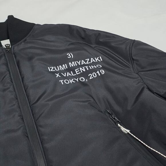 Valentino x Izumi Miyazaki 'IDEA' Bomber Jacket | Size 38 (XS) | MSRP $2890 - Picture 4 of 14